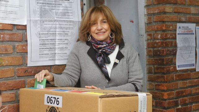 Votó Silvina Frana