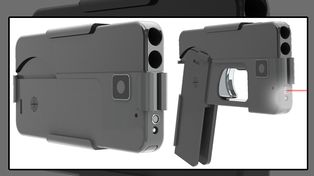 Un nuevo smartphone que se transforma en pistola desató la polémica entre especialistas