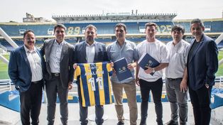 Francisco Payeras (Gerente de asuntos Legales y RRII Avalian), Gonzalo Sanchez (Gerente Operaciones M. Prepaga Avalian), Guillermo Bulleri (Gerente General Avalian), Ramiro Colabianchi (Vicepresidente Tercero de Rosario Central), Walter Buhler (Tesorero Rosario Central),&nbsp;Leonardo Arriaga (Secretario&nbsp;General Rosario Central), Hernan Giuria (Médico Futbol Profesional Rosario Central)