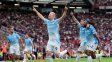 Con un gol mal cobrado, Manchester City se quedó con el derbi