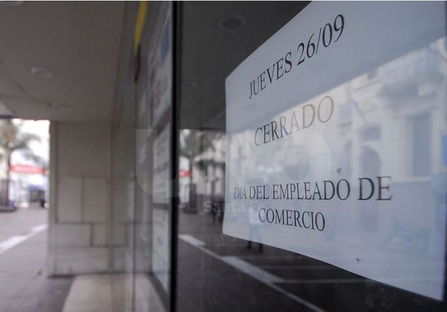 Escaso movimiento. Los corredores comerciales notarán una circulación casi nula. UNO de Santa Fe/José Busiemi