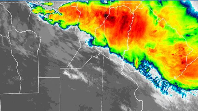 Alerta por tormentas fuertes o severas incluye a Entre Ríos
