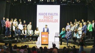 El precandidato a Senador por La Capital de la Lista Adelante, Julio Paco Garibaldi
