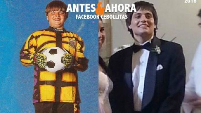 Interpretó al arquero de los Cebollitas y 19 años después se convirtió en todo un galán