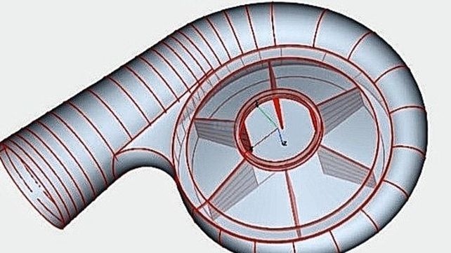 Software CFturbo 2020 R2.0. Selección en modelado 3D de estator
