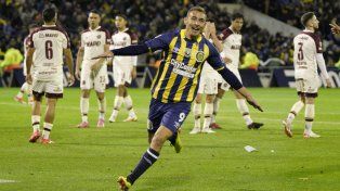 Marco Ruben arrancó con todo, convirtió contra Lanús, en su primer partido tras el retorno. De ahí en más no volvió a anotar.