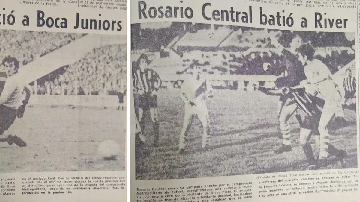 Newells le ganó a Boca en Rosario y Central a River en Buenos Aires ...