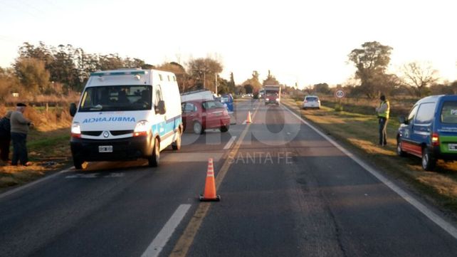 Violento choque frontal en la ruta nacional 11 que terminó con un conductor fallecido