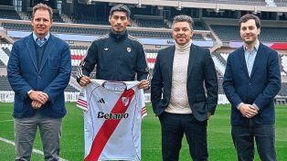 Portillo fue presentado en River y ahora Unión espera cobrar la plusvalía