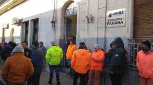 Uocra: reincorporarán a trabajadores suspendidos de oba de Cerrito y Federal&nbsp;