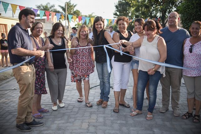 Barrio Belgrano sumó obras de pavimento, iluminación y desagües