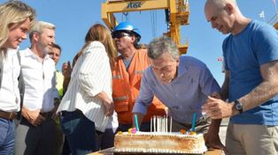 Macri cumplió 60, bromeó sobre su edad y habló de la salud de su padre