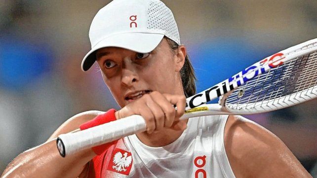 Iga Swiatek dio positivo en un control antidoping