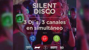 En esta ocasión el Silent Concert estará a cargo de Tomajök y Galindez, y además, habrá Silent Disco, con DJ Sets de cachengue, electrónica y rock. &nbsp;