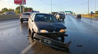 El primero de los choques fue entre un Renault 19 y un Fiat Siena.&nbsp;