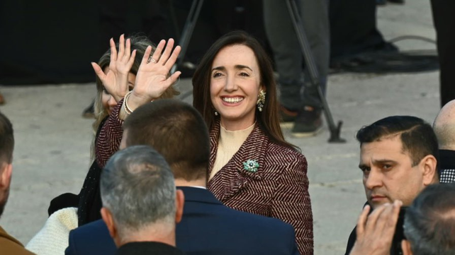 Villarruel se diferenció de Milei: esperó que se despejara la situación climática y viajó a Tucumán