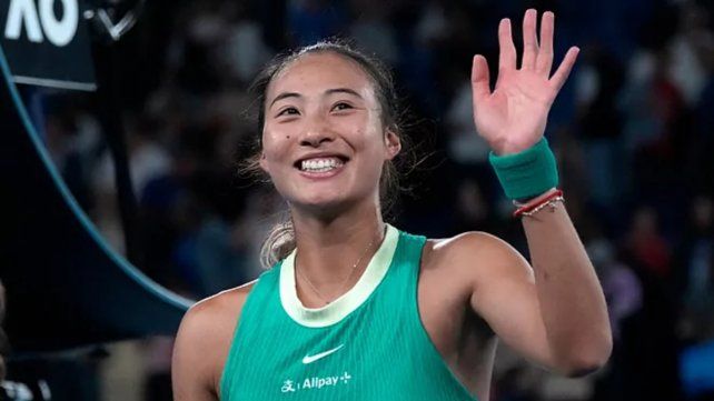 La china Qinwen Zheng