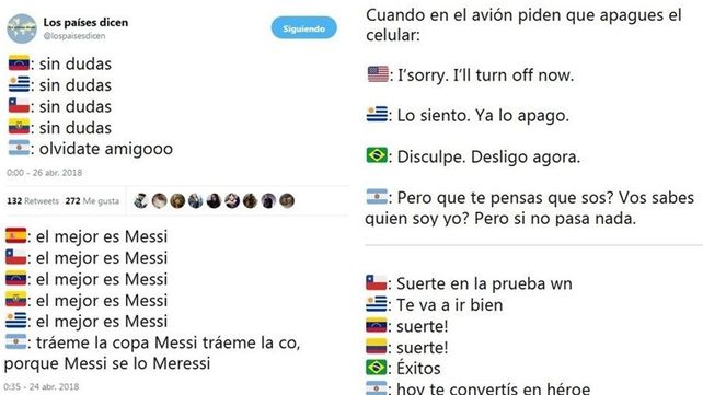 Las banderitas, el nuevo meme que se multiplica en las redes sociales