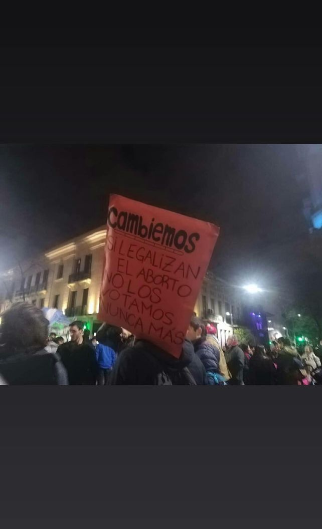 La cobertura de UNO en la puerta del Congreso Nacional