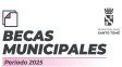 becas municipales Santo Tomé