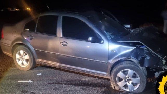 Grave lesión sufrió un menor tras un choque en la ex Ruta Nacional 18