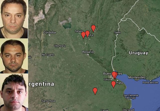 Así fue el recorrido de los prófugos en los trece días su fuga