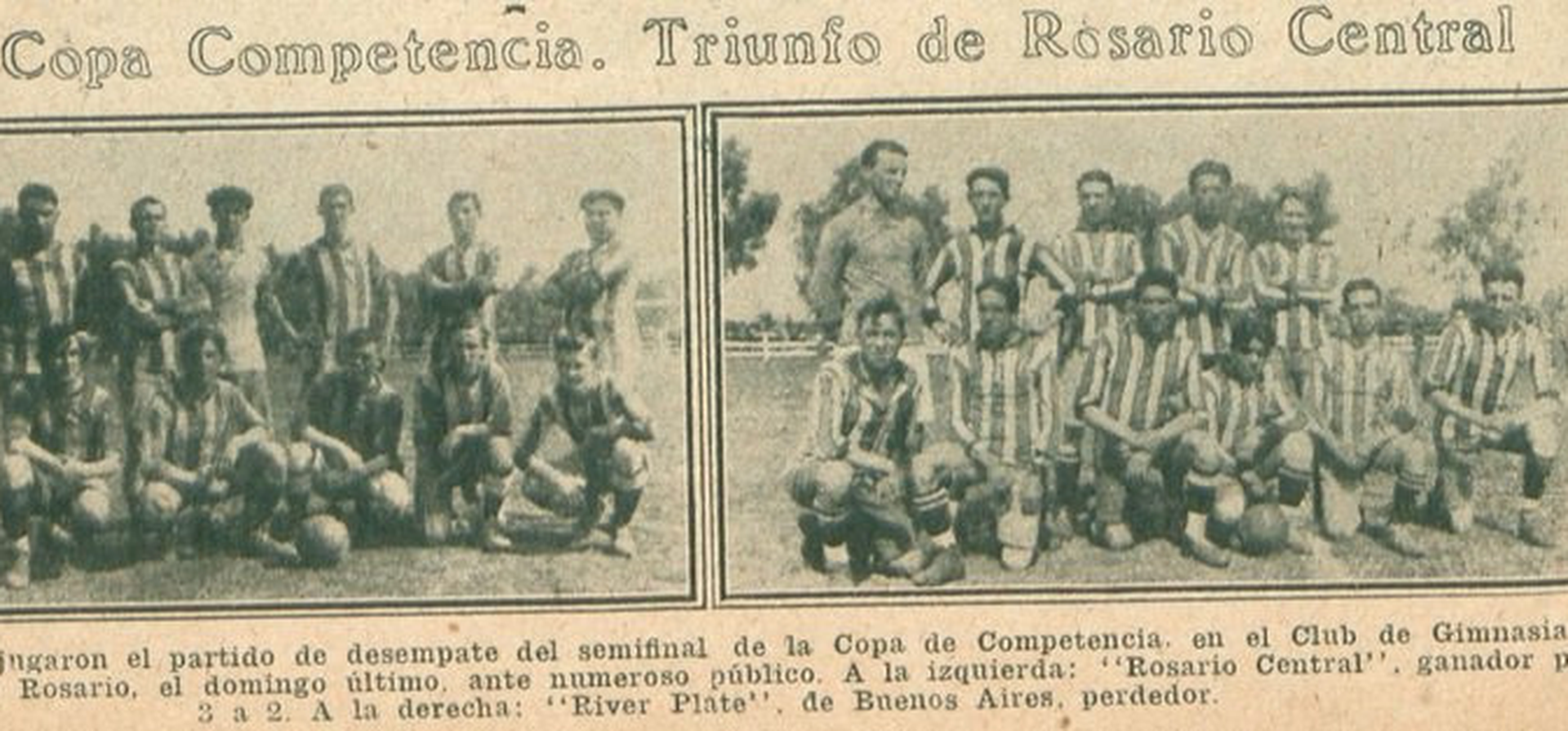 Rosario Central - River Plate: una historia centenaria en partidos eliminatorios