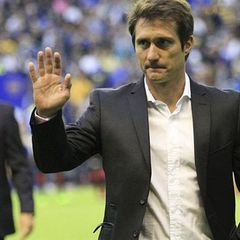 Guillermo Barros Schelotto, director técnico de Boca Juniors