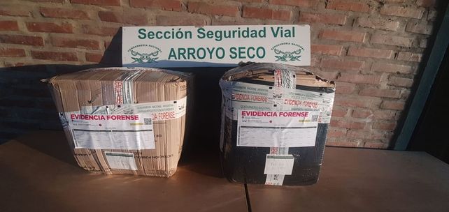 Hallan casi 200 kilos de marihuana en encomiendas en lo que va de octubre en rutas santafesinas