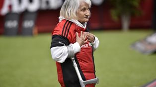 La Vieja Amelia y su eterno amor por su Newell’s.