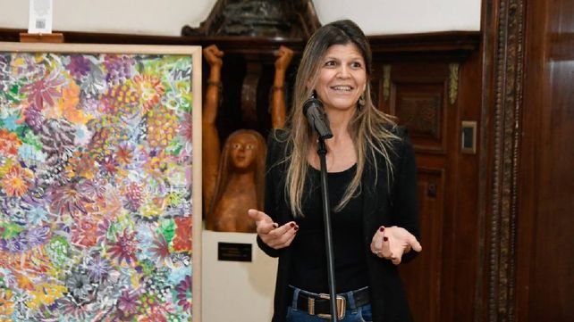 La artista Guillermina Neri