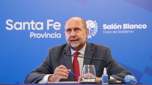 El gobernador de Santa Fe