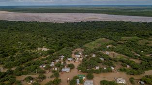 Alerta naranja por la creciente en la cuenca del Pilcomayo