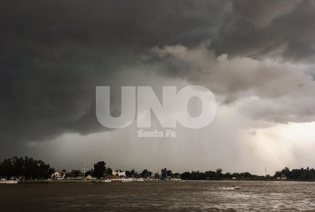 Lluvias: renovaron el alerta meteorológico para Santa Fe