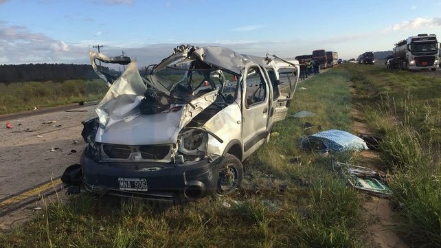 Terrible accidente con seis personas fallecidas y dos heridos graves