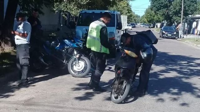 Operativos de control vehicular de las motos