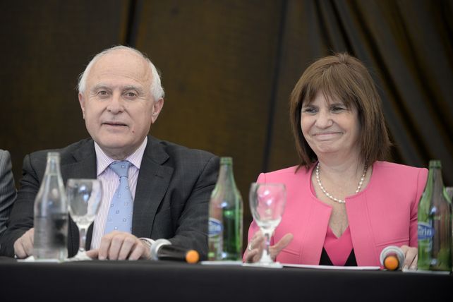 La ministra de Seguridad de la Nación también rescató la tarea conjunta que están haciendo con la provincia.&nbsp;