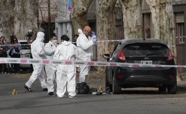 La escena del crimen.