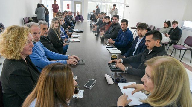 La Municipalidad de Paraná y empresarios refuerzan el trabajo conjunto para el desarrolo industrial.&nbsp;