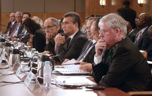 A la reunión del organismo multilateral
