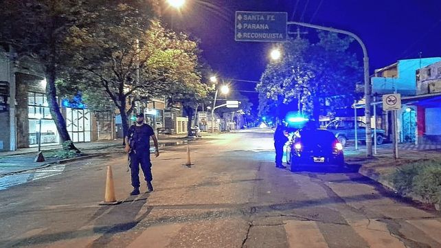 Operativos de control en la ciudad ante las restricciones para circular