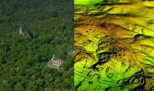 La ciudad maya de Tikal estaba rodeada por una red de estructuras y calzadas.