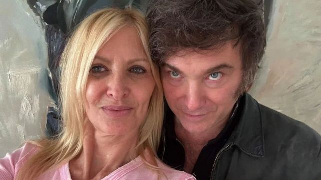 Yuyito compartió foto con Milei. La primera Navidad juntos. Te amo