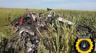 Feliciano: se estrelló una avioneta que realizaba tareas de fumigación