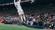 El festejo de Cristiano Ronaldo, la gran figura de Real Madrid ante el Atlético.