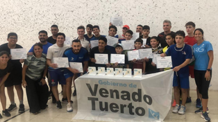 Venado Tuerto llevó a cabo el primer encuentro internacional de Pelota a Paleta.