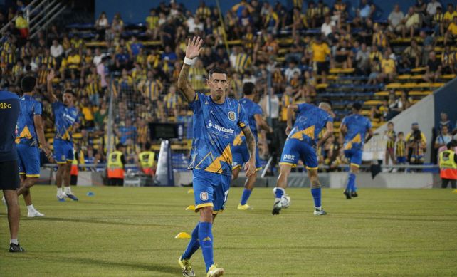 Di María no detiene la máquina. Hasta aquí jugo todos los partidos que Central lleva disputados en el año.