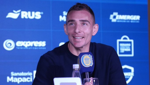Marco Ruben volvió a Central: Es un desafío no solo profesional sino también familiar