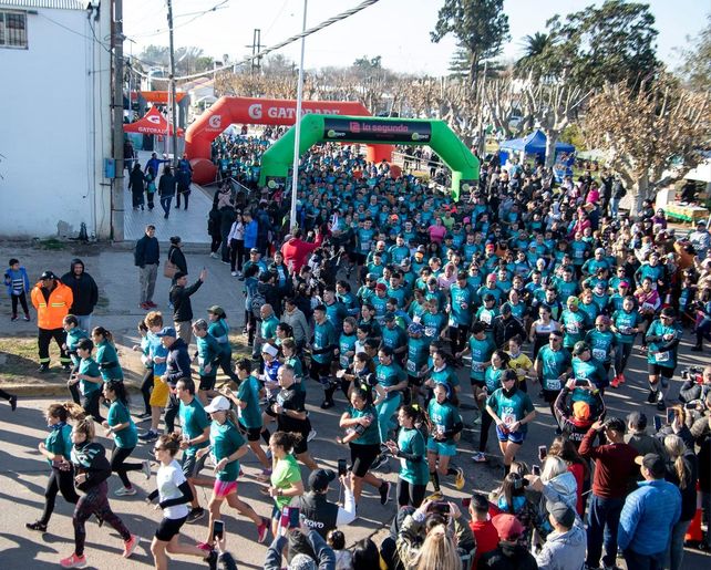Cientos de corredores se anotan cada año para participar del evento deportivo de Timbúes.