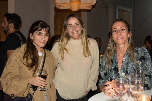 Ana Gentille, Tina Aranguren, y Pitu Rapelli 